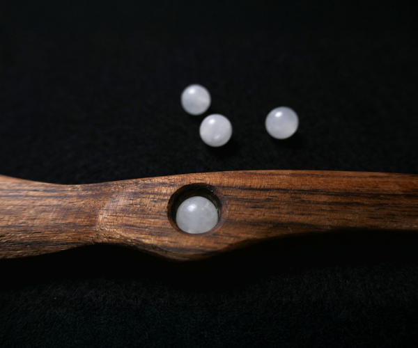 Perleneinbau Bergkristall